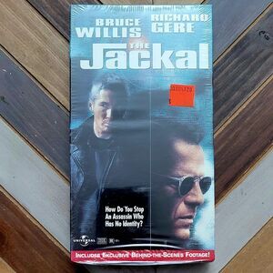 The Jackal (VHS, 1998) Watermarked / Bruce Willis, Richard Gere / New & Sealed